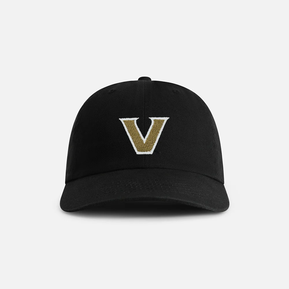 Vanderbilt University "Vanderbilt V" Original Cotton Dad Hat - Image 2