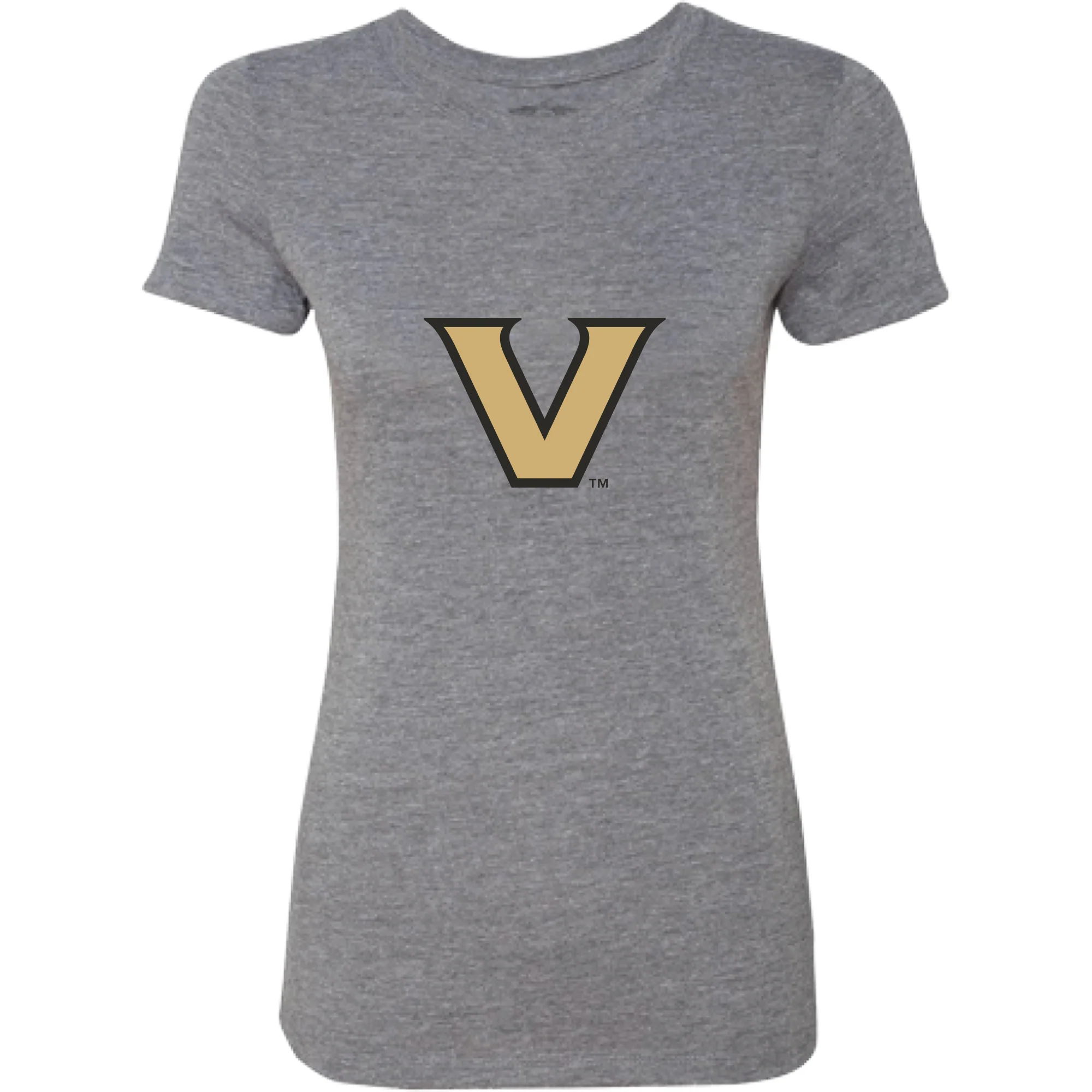 Vanderbilt University "Vanderbilt V" Women's Short Sleeve T-Shirt - Image 3