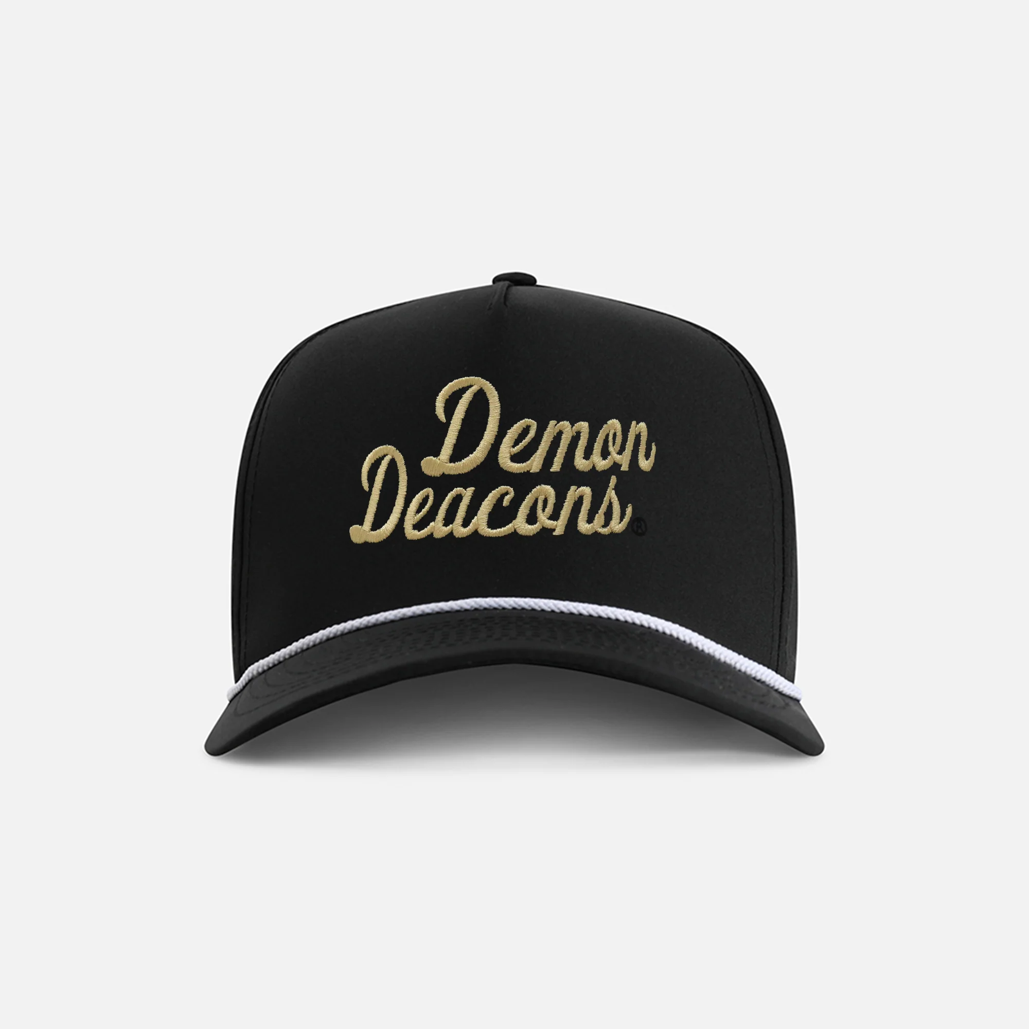 Wake Forest University "Demon Deacons Script" 5-Panel Rope Hat - Image 2
