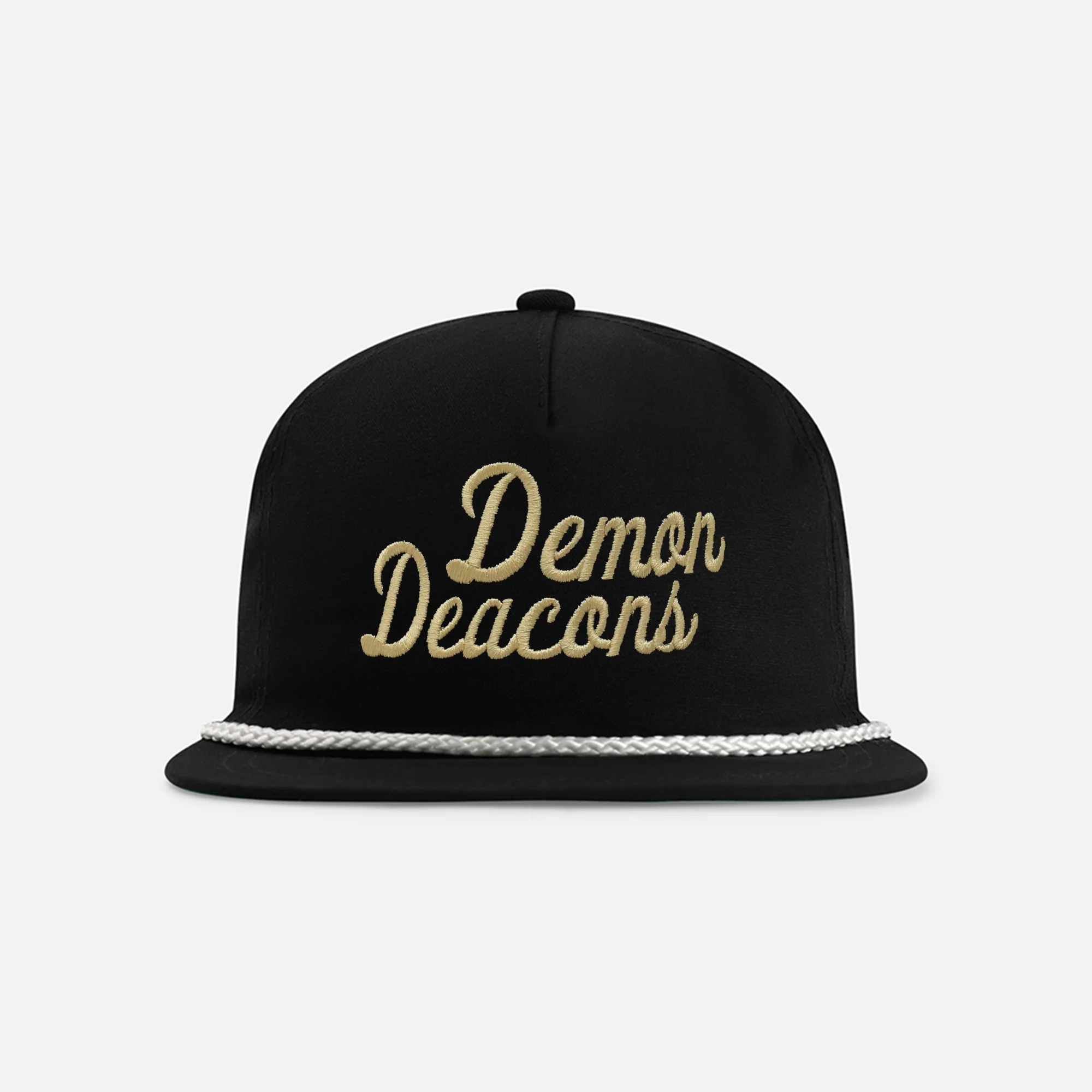 Wake Forest University "Demon Deacons Script" Original Rope Hat - Image 6