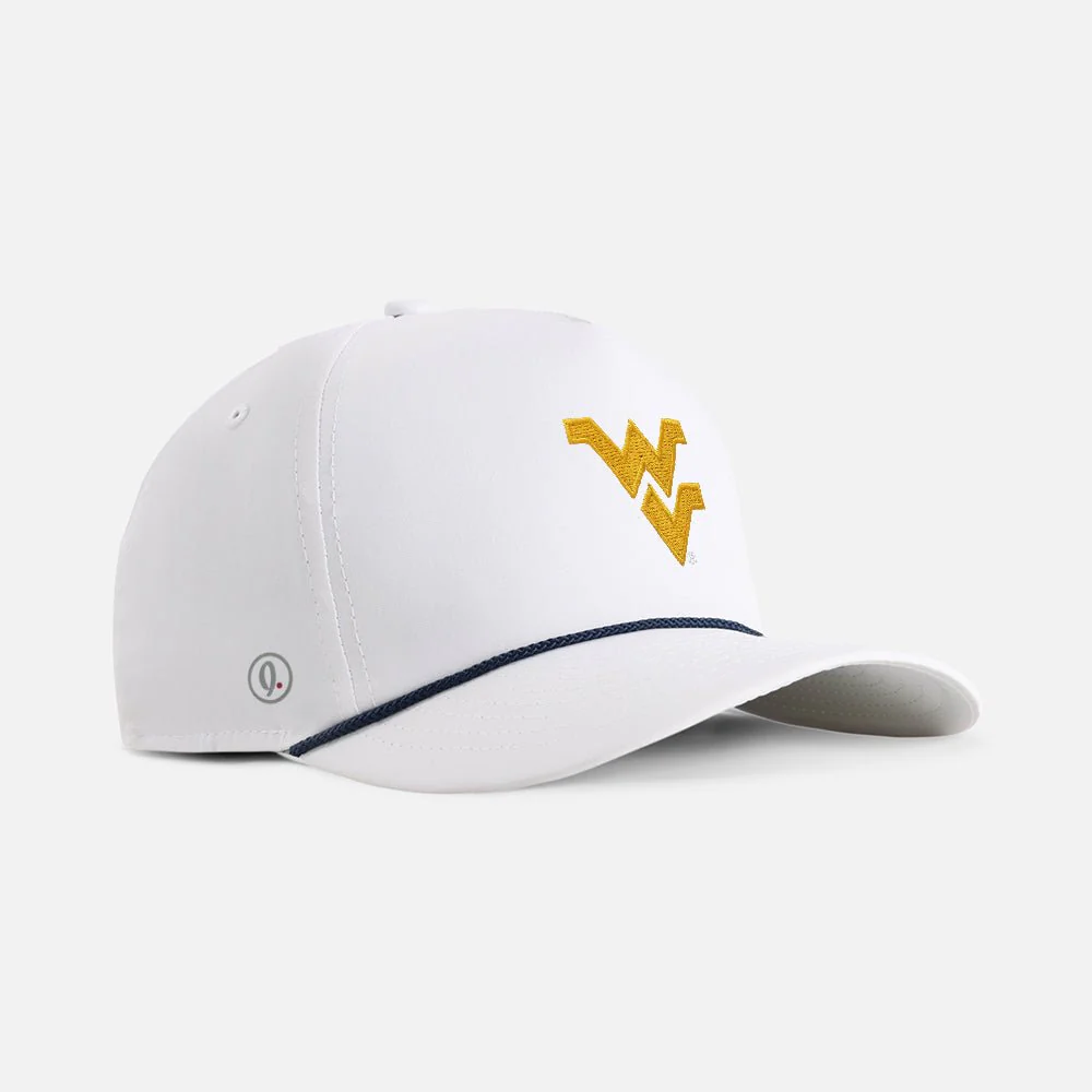 West Virginia University "Flying WV" 5-Panel Performance Rope Hat