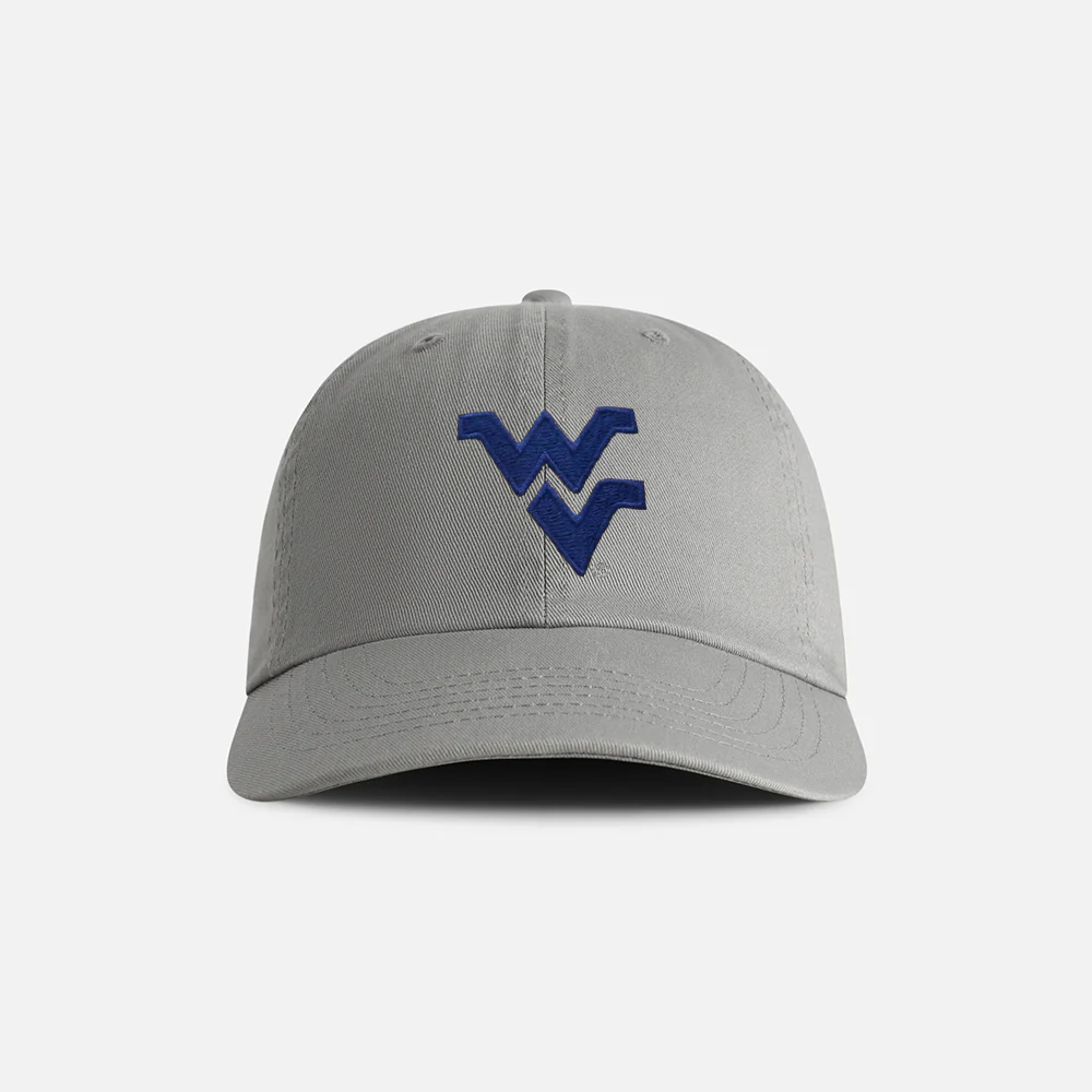 West Virginia University "Flying WV" Cotton Dad Hat - Image 2