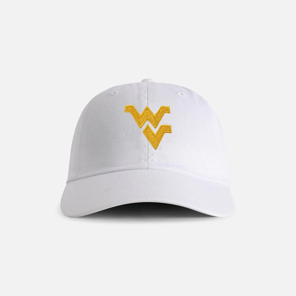 West Virginia University "Flying WV" Cotton Dad Hat - Image 5
