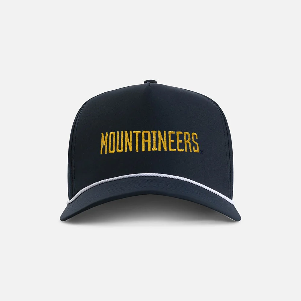 West Virginia University "Mountaineers" 5-Panel Performance Rope Hat - Image 2