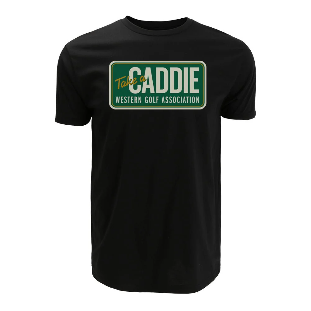 WGA 'Take a Caddie' License Plate T-Shirt