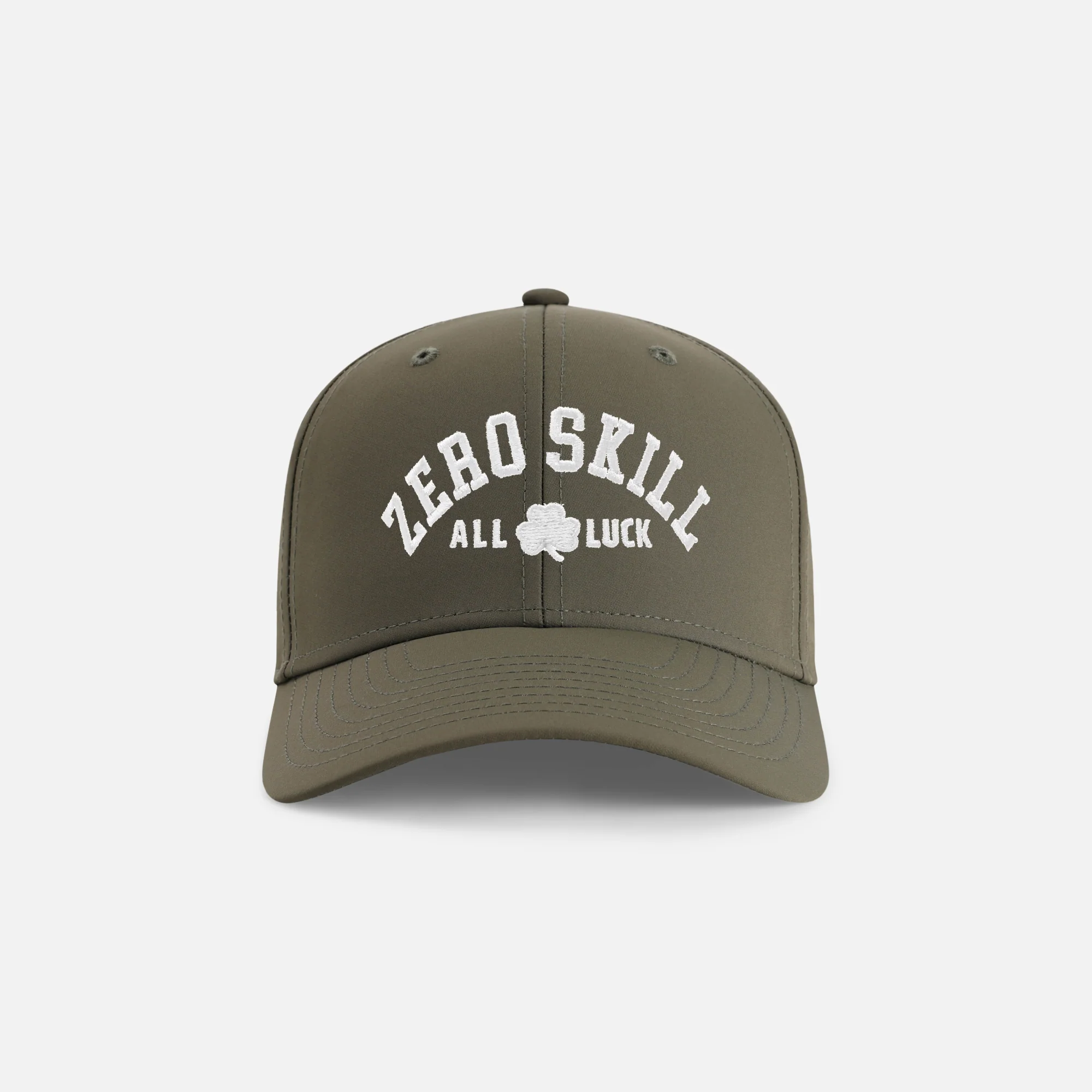 "Zero Skill, All Luck" Structured Performance Hat - Image 10