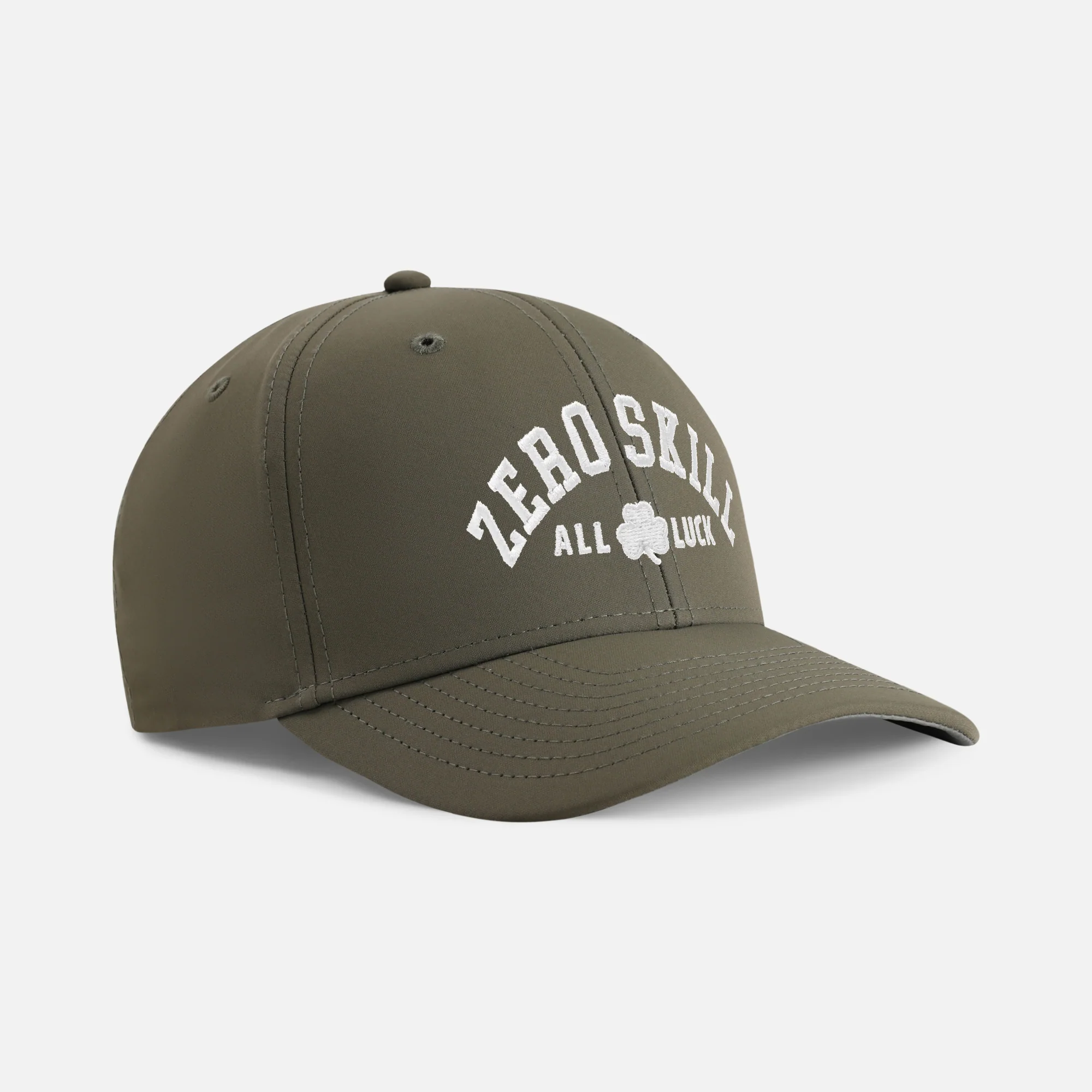 "Zero Skill, All Luck" Structured Performance Hat - Image 9